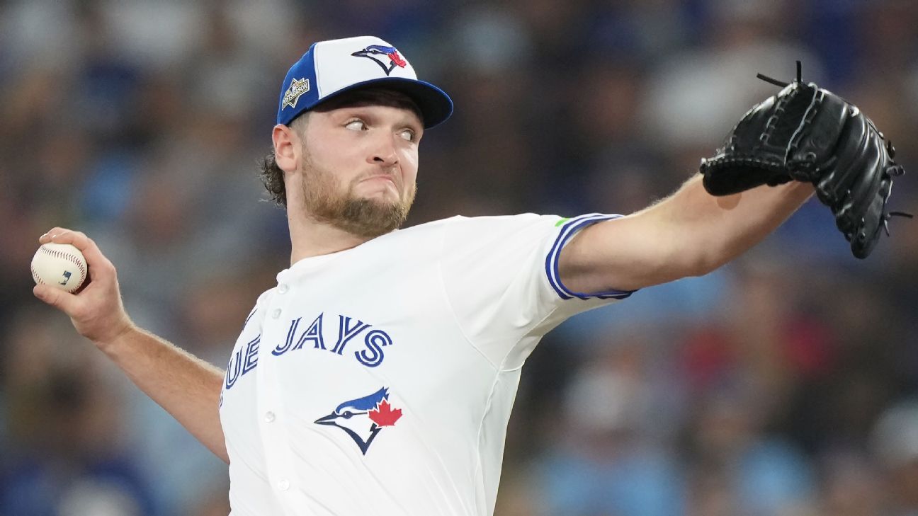 Blue Jays' Trey Yesavage to start Game 1 of World Series vs. Dodgers