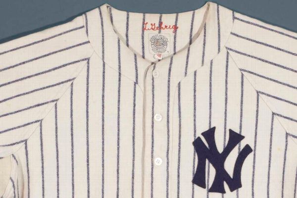 Gehrig's jersey from final Yankees home game sells for $2.7M