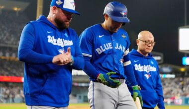 Blue Jays' George Springer won't start Game 5 of World Series