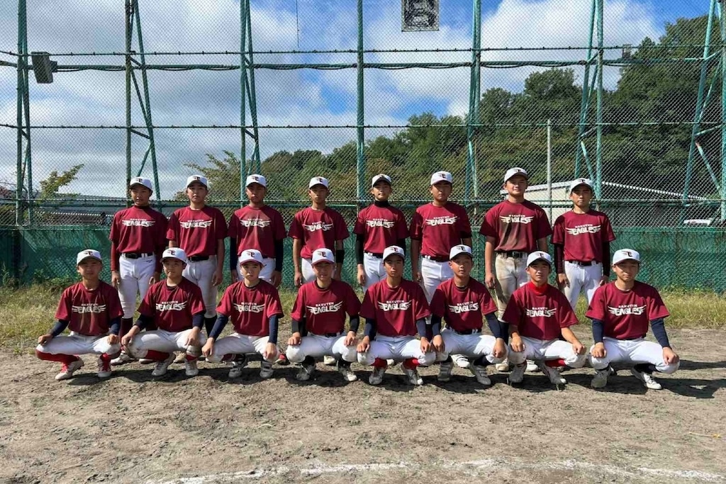Rakuten Eagles Junior 2025 group photo (provided photo)