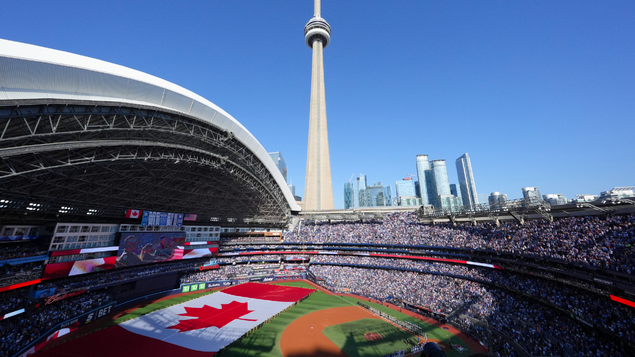 Two charged for flying drones over Rogers Centre during Blue Jays games: police