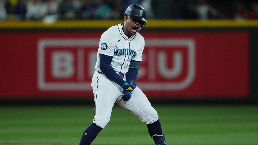 Seattle Mariners Julio Rodríguez ALDS Game 2 Detroit Tigers...
