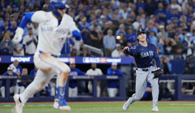 Seattle Mariners Bryan Woo ALCS Game 7...