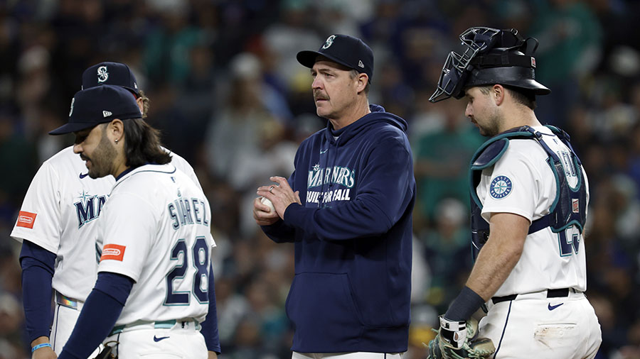 Seattle Mariners ALCS Toronto Blue Jays Dan Wilson Game 4...