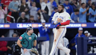 Seattle Mariners ALCS Game 6 Vladimir Guerrero Jr. Cal Raleigh Toronto Blue Jays...