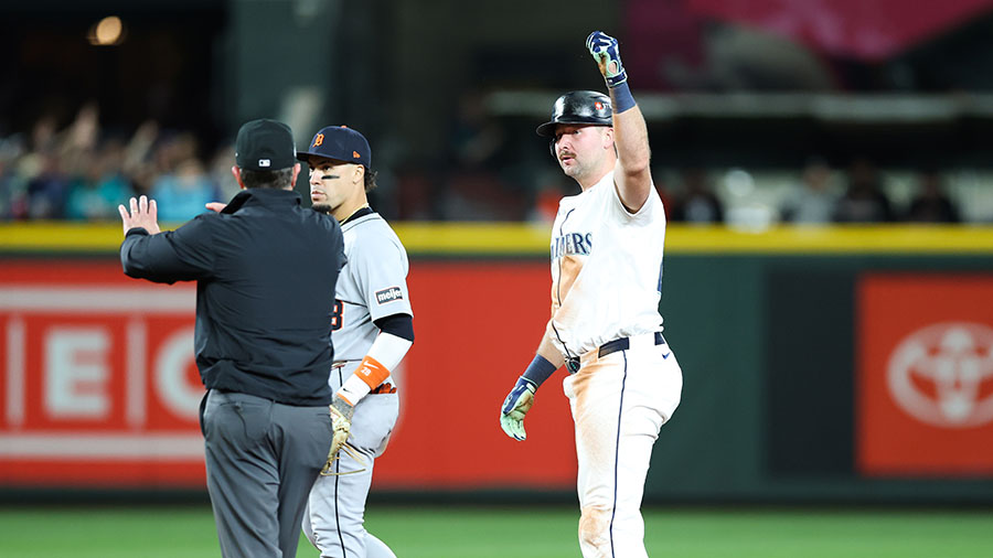 Seattle Mariners ALDS Detroit Tigers Cal Raleigh Javier Báez...