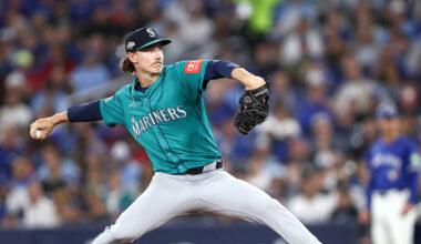 Seattle Mariners Bryce Miller ALCS Game 1 Toronto Blue Jays...