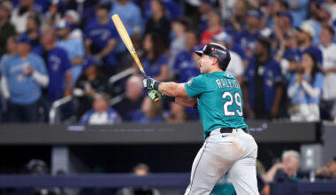 Seattle Mariners Cal Raleigh ALCS Game 1 home run 62 Toronto Blue Jays...