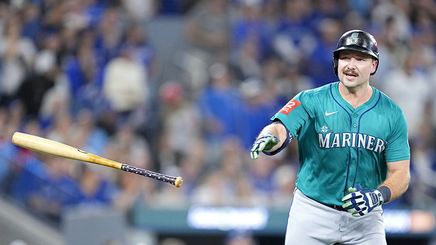 Seattle Mariners Cal Raleigh ALCS home run Game 1...