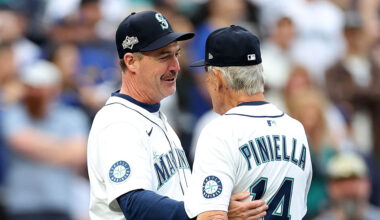 Seattle Mariners Dan Wilson Lou Piniella...