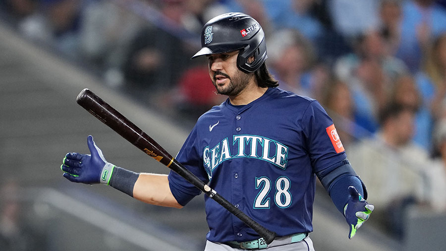 Seattle Mariners Eugenio Suárez...