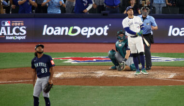 Seattle Mariners ALCS Game 7 George Springer Eduard Bazardo Toronto Blue Jays...