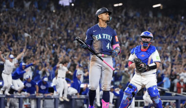 Seattle Mariners Julio Rodríguez ALCS Game 7 Toronto Blue Jays...