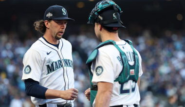 Seattle Mariners Logan Gilbert Cal Raleigh ALCS...