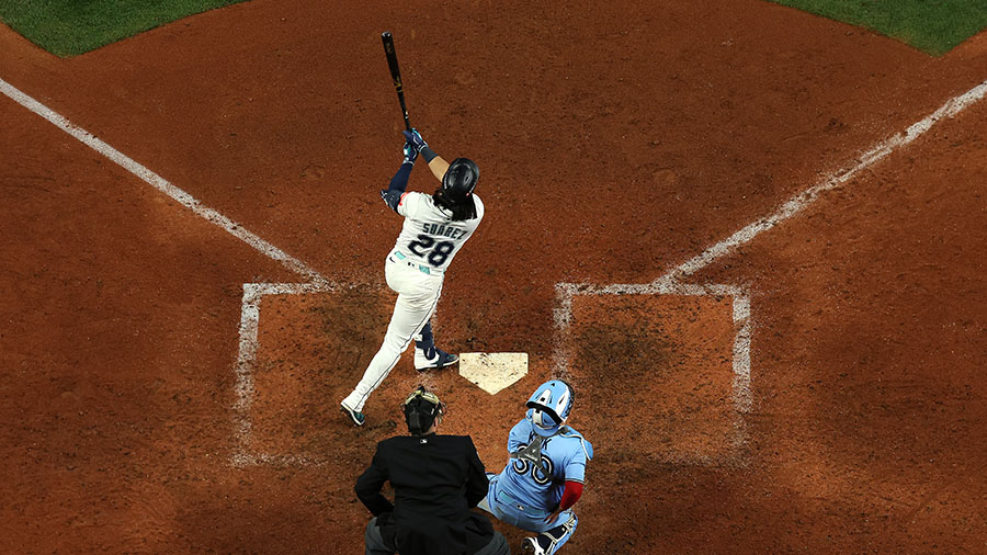 Seattle Mariners Eugenio Suárez grand slam Rick Rizzs ALCS...