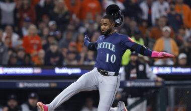 Seattle Mariners Victor Robles ALDS Game 3 Detroit Tigers...