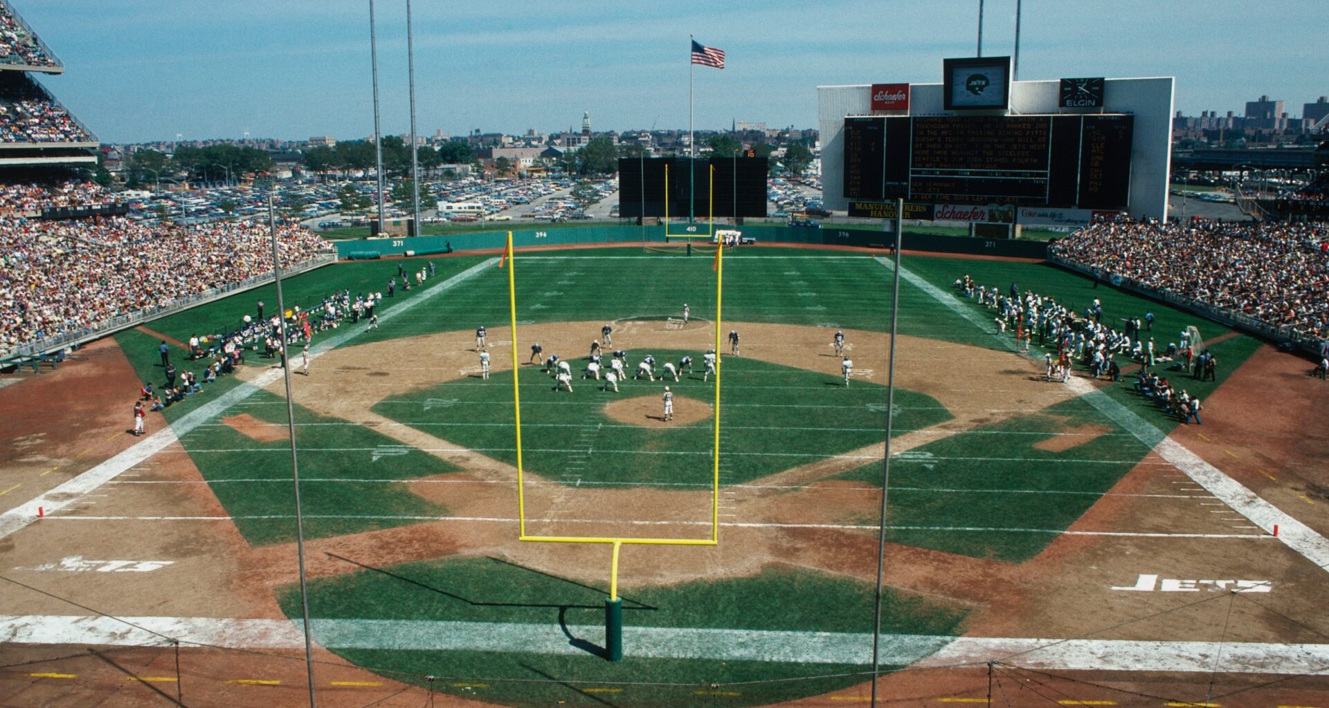 Lost NFL and MLB stadium with movable stands played host to historic O.J. Simpson and Beatles moment