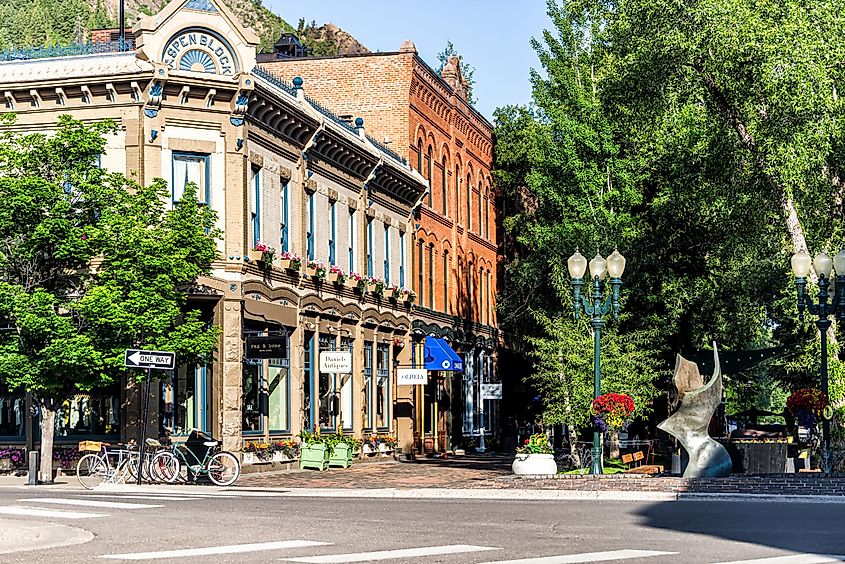  Downtown Aspen, Colorado. Image credit Kristi Blokhin via Shutterstock