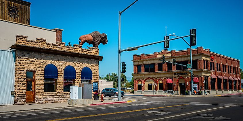Downtown Driggs, Idaho. Image credit: NayaDadara / Shutterstock.com.