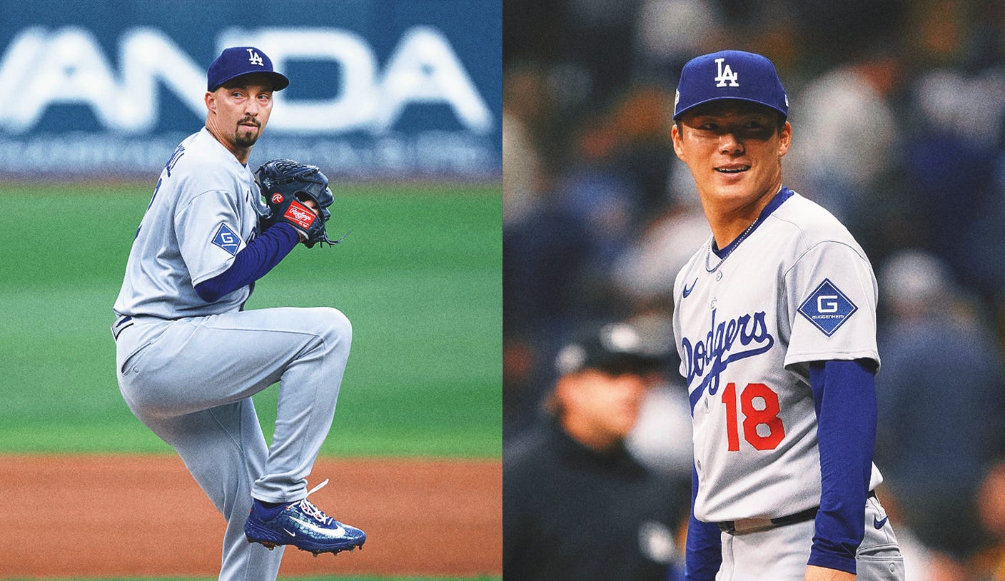Blake Snell, Yoshinobu Yamamoto to Start World Series Games 1 and 2