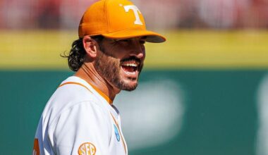 San Francisco Giants hiring University of Tennessee coach Tony Vitello as next manager in historic first
