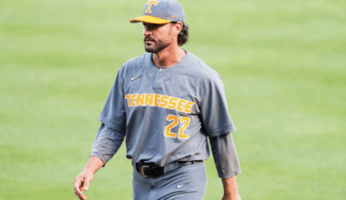 Tennessee Vols baseball coach Tony Vitello is reportedly not the frontrunner for the San Francisco Giants managerial job
