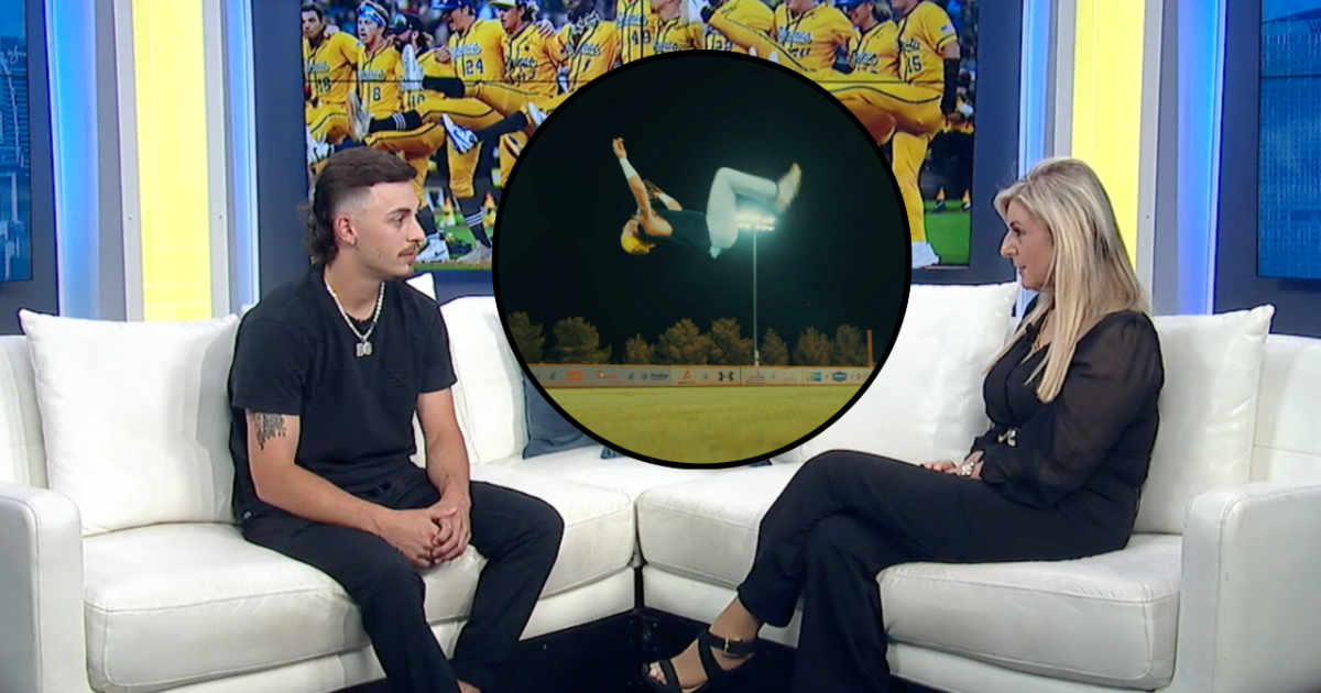 Las Vegas baseball player auditions for viral Savannah Bananas team