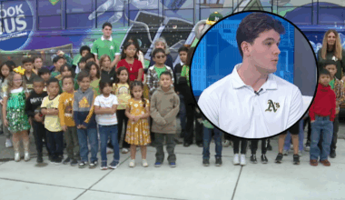 A's team up with local schools to deliver educational supplies to students