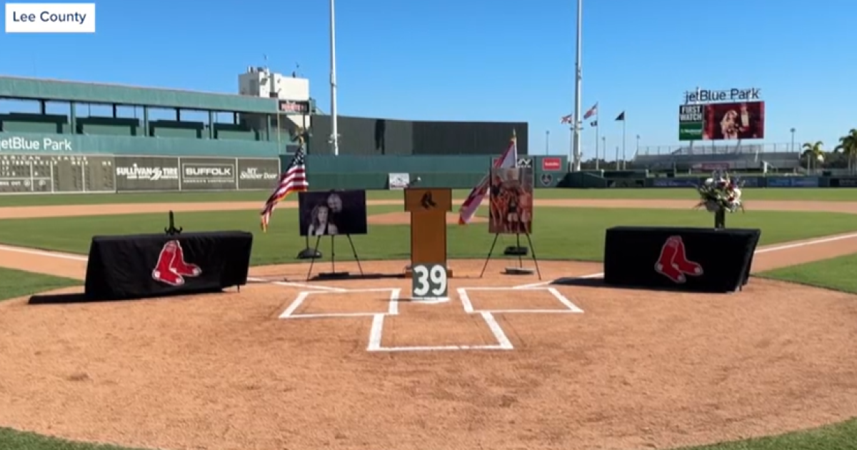 Hundreds gather at JetBlue Park to celebrate life of Commissioner Mike Greenwell