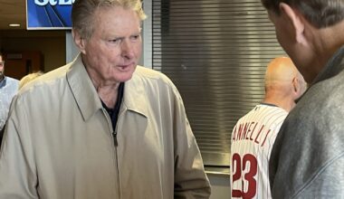 Phillies Hall of Famer Steve Carlton at St. Luke's event: 'I don't watch'