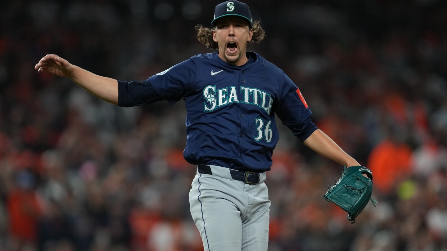 Raleigh homers as Mariners beat Tigers for 2-1 lead in ALDS