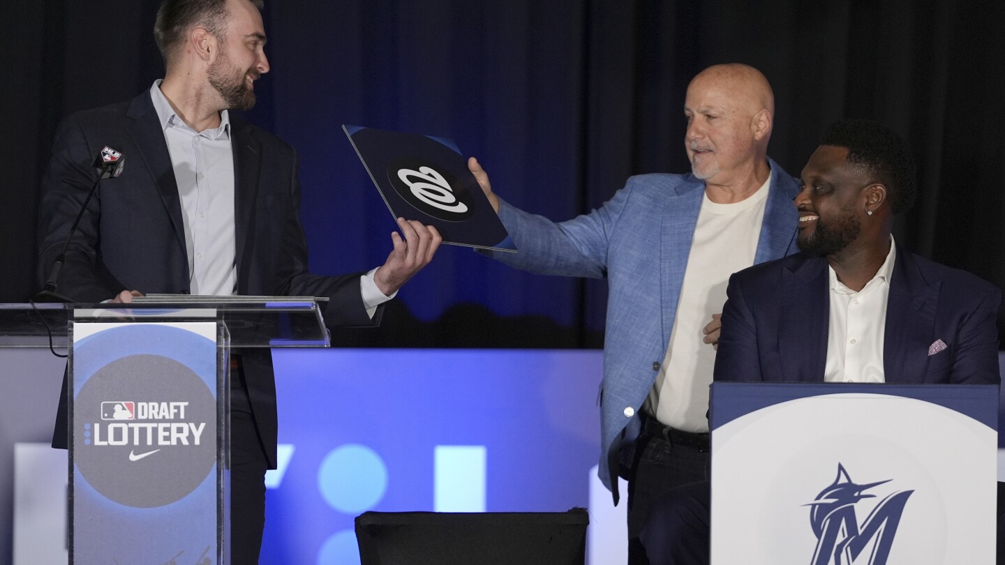 Washington Nationals win lottery for first No. 1 overall draft pick since teen Bryce Harper in 2010