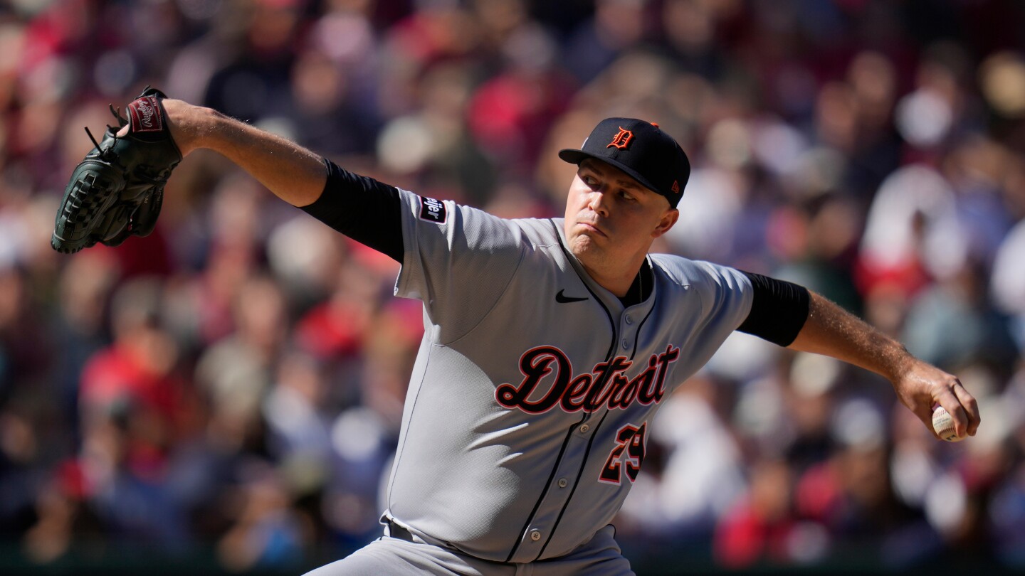 Tarik Skubal's 14 strikeouts propel Tigers past Guardians in Game 1 of AL Wild Card Series