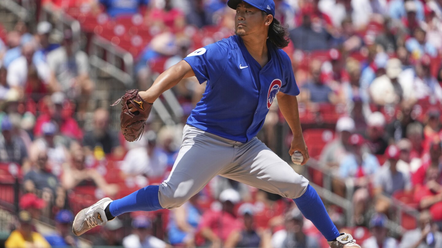 Shota Imanaga throws 5 sharp innings in return from injury as Cubs beat Cardinals 3-0