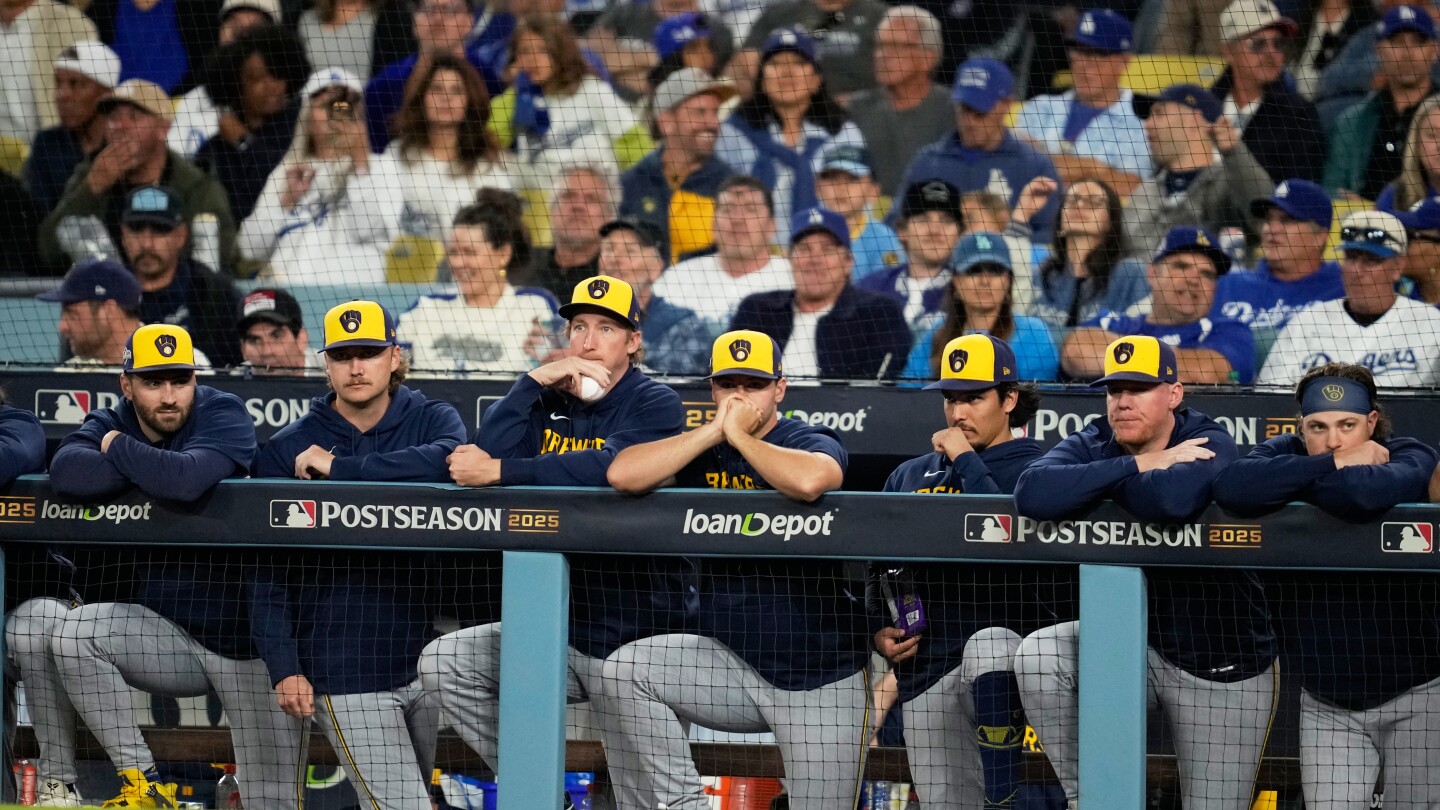 Brewers outclassed by Ohtani and big-money Dodgers as rousing season ends with NLCS sweep