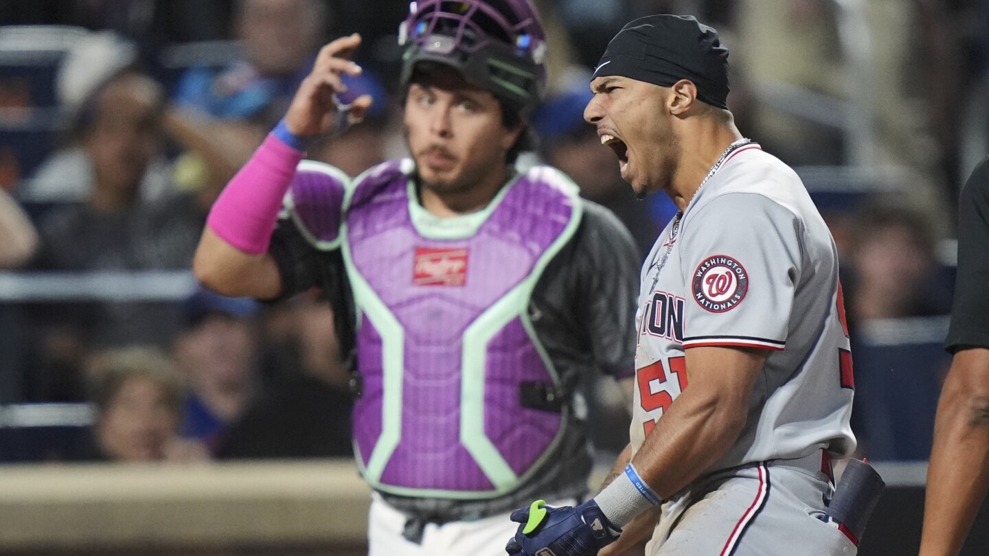 Lile's inside-the-park homer in 11th inning sends Nationals to 5-3 win over Mets