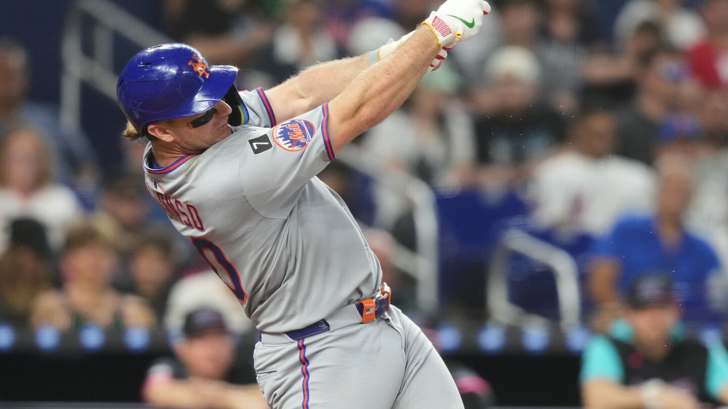 Alonso and Holmes lead Mets past Marlins 5-0 to push NL wild-card race to final day of season