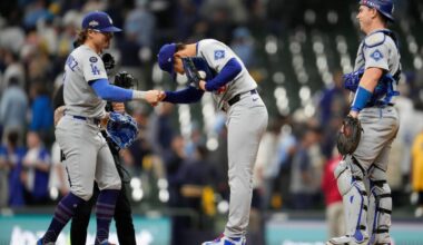 Yamamoto pitches 3-hitter as Dodgers beat Brewers 5-1 for 2-0 lead in NLCS