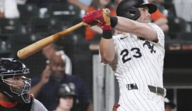 Chicago White Sox's Andrew Benintendi hits injured list with Achilles tendinitis