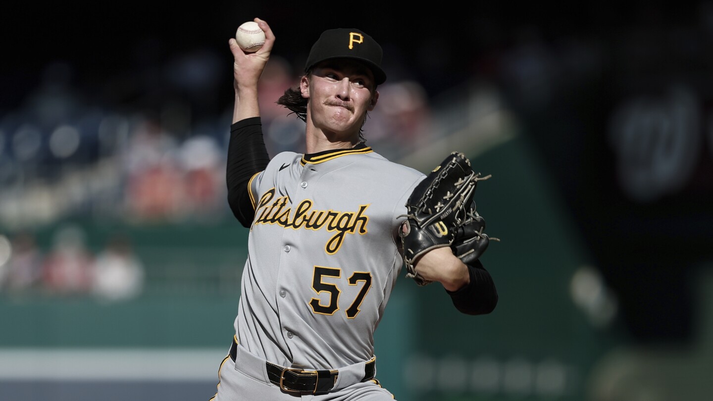 Chandler tosses five perfect innings, Pirates rally in eighth for 5-1 win against the Nationals