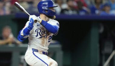 Isbel and Pasquantino power Royals to 9-6 win over Braves after Acuña exits with injury