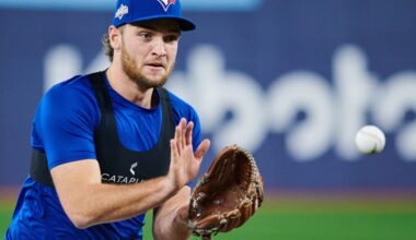 Toronto Blue Jays rookie Trey Yesavage says his family has been subject to abuse