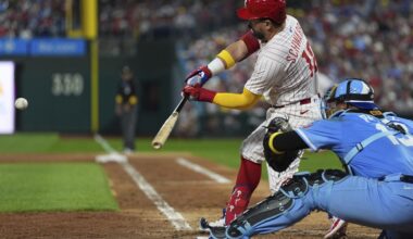 Schwarber hits 51st homer to lift Phillies over Royals