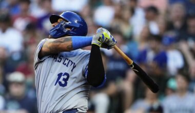 Perez’s 2-run double keys Royals over Mariners 6-3 for 2nd win in 10 games