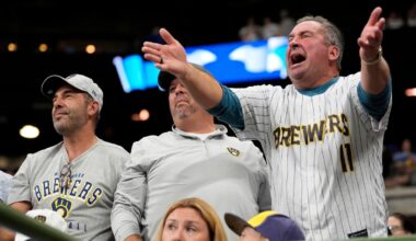 Lineup struggles have Brewers staring at 2-0 deficit in NLCS