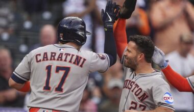 Caratini's grand slam leads the Astros past the Rockies 6-5