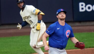 Fast start propels Brewers to 9-3 victory over Cubs in NLDS opener