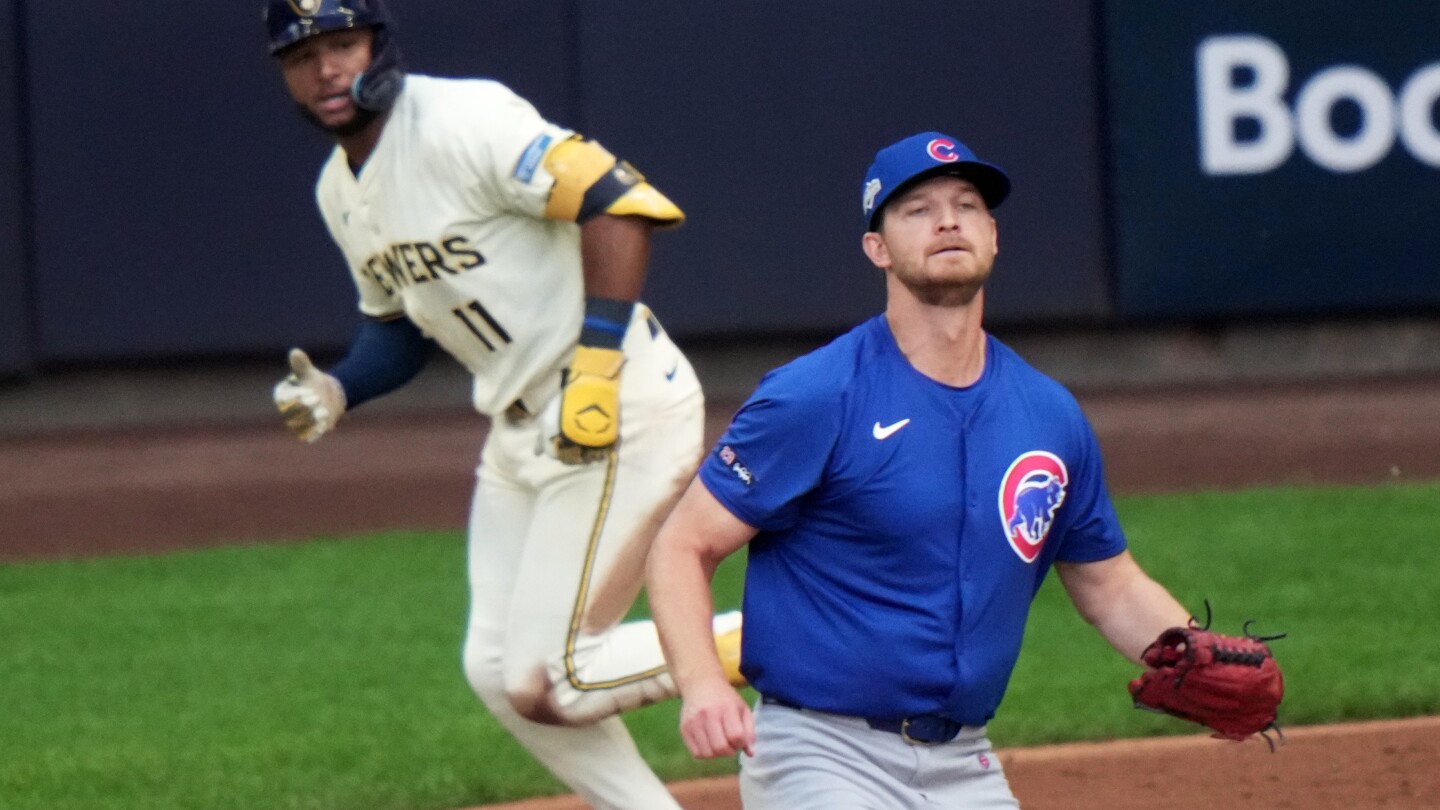 Fast start propels Brewers to 9-3 victory over Cubs in NLDS opener