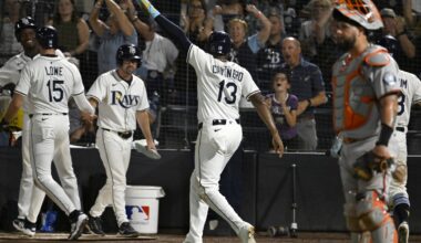 Rays overcome 8-run deficit to beat Orioles 12-8 in the biggest comeback in the majors this season