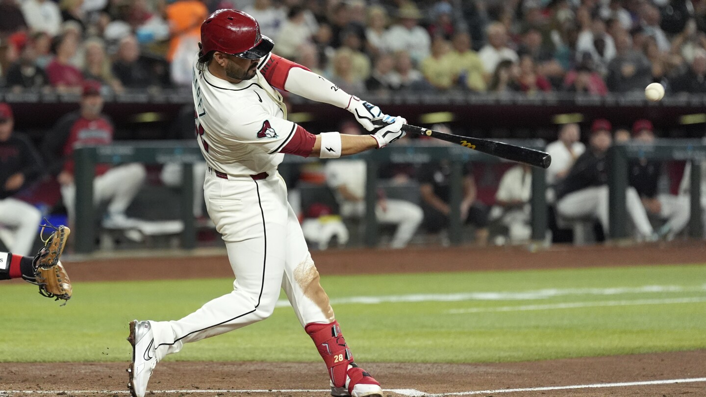 Suárez hits 2 homers for 2nd consecutive game as Diamondbacks beat Cardinals 5-3